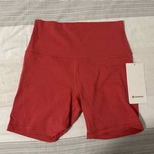 lululemon Align™ High-Rise Short 6" Desert Red